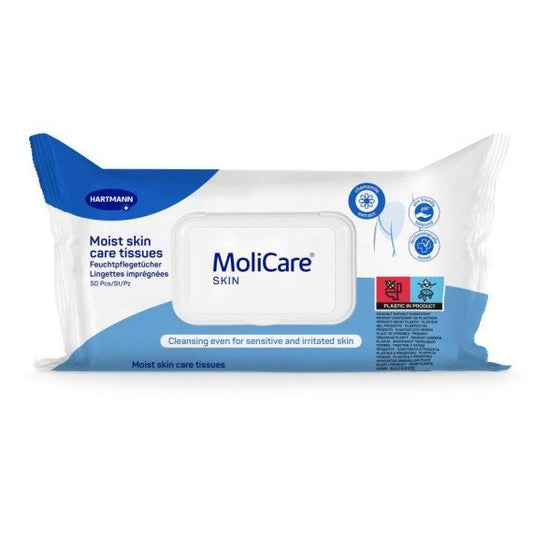 MoliCare Skin Moist Skin Care Tissues 50PK