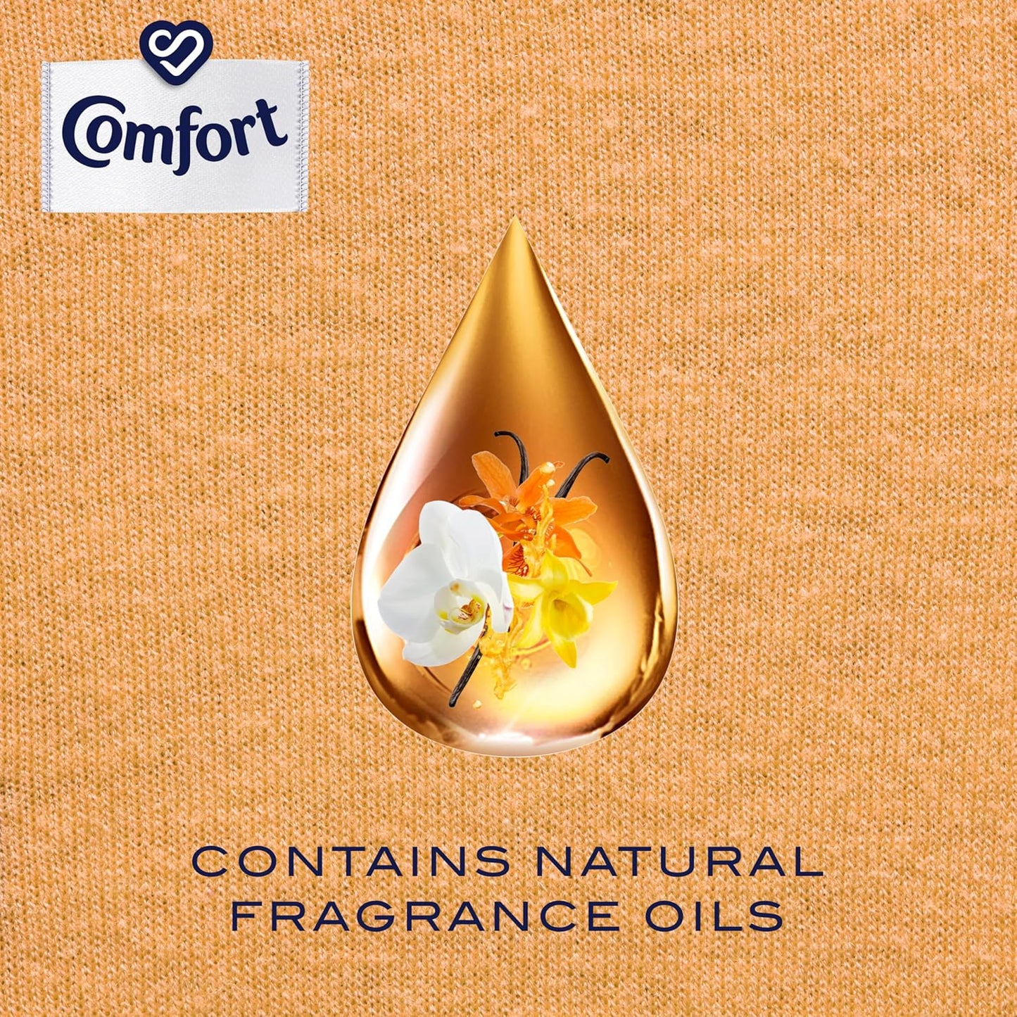 Comfort Concentrate Liquid Fabric Conditioner & Softner 900ml, Fragrance Collection VANILLA ORCHID