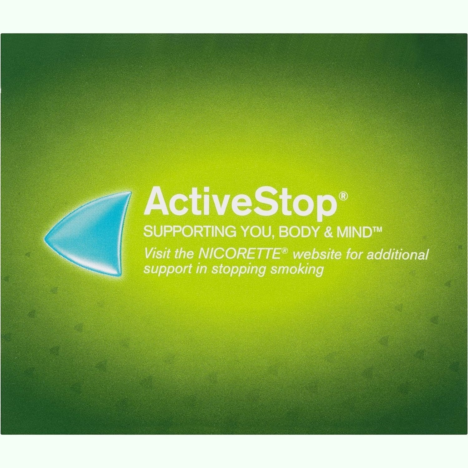 Nicorette Quit Smoking Regular Strength Nicotine Gum Icy Mint 75