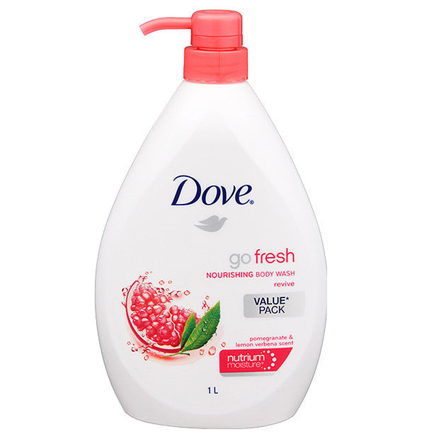 DOVE BODY WASH REJUVENATE POMGRNTE&LEMON VERBENA 1 LTR