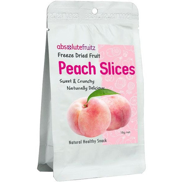 Absolutefruitz Freeze Dried Peaches 35g
