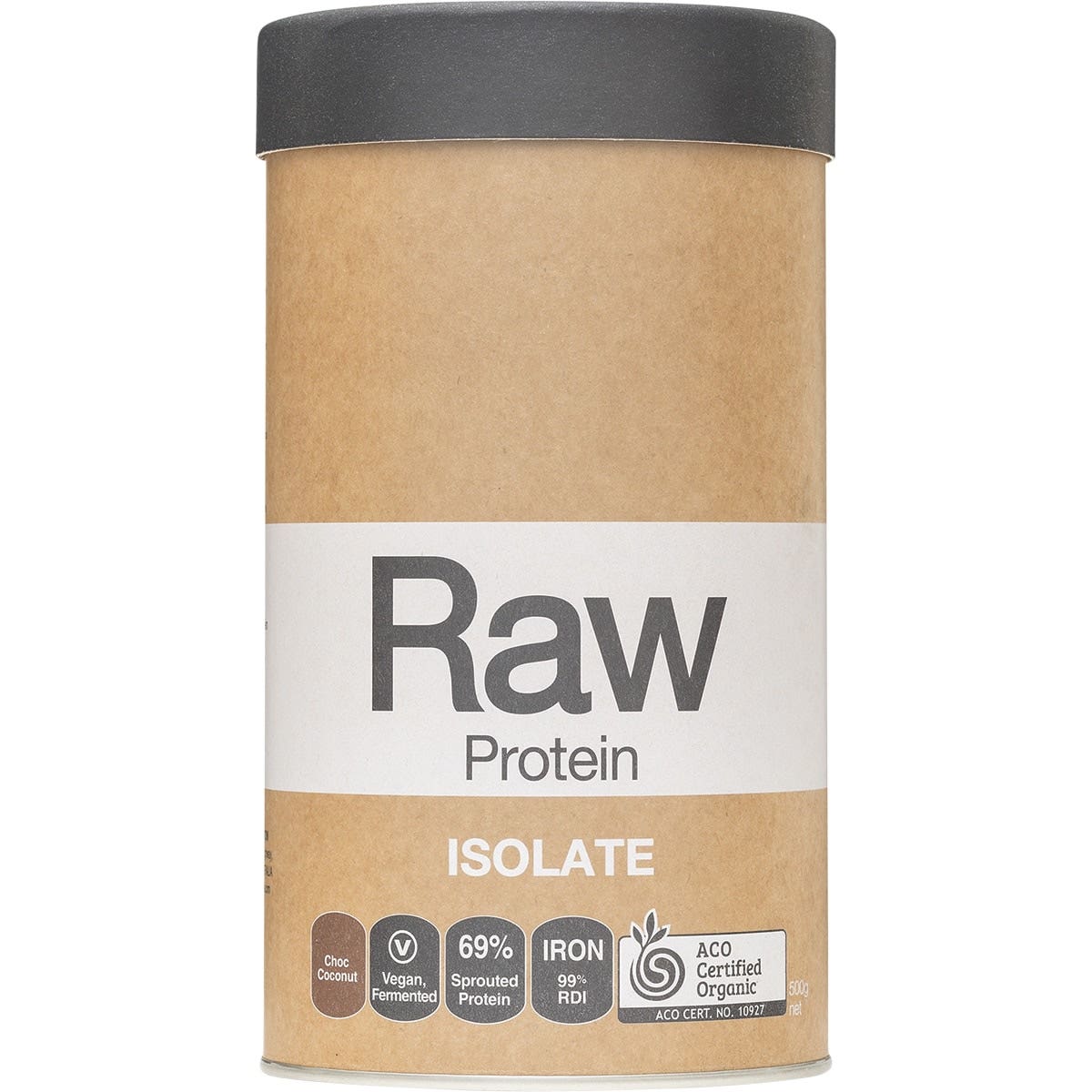 Amazonia Raw Protein Isolate Choc Coconut 500g