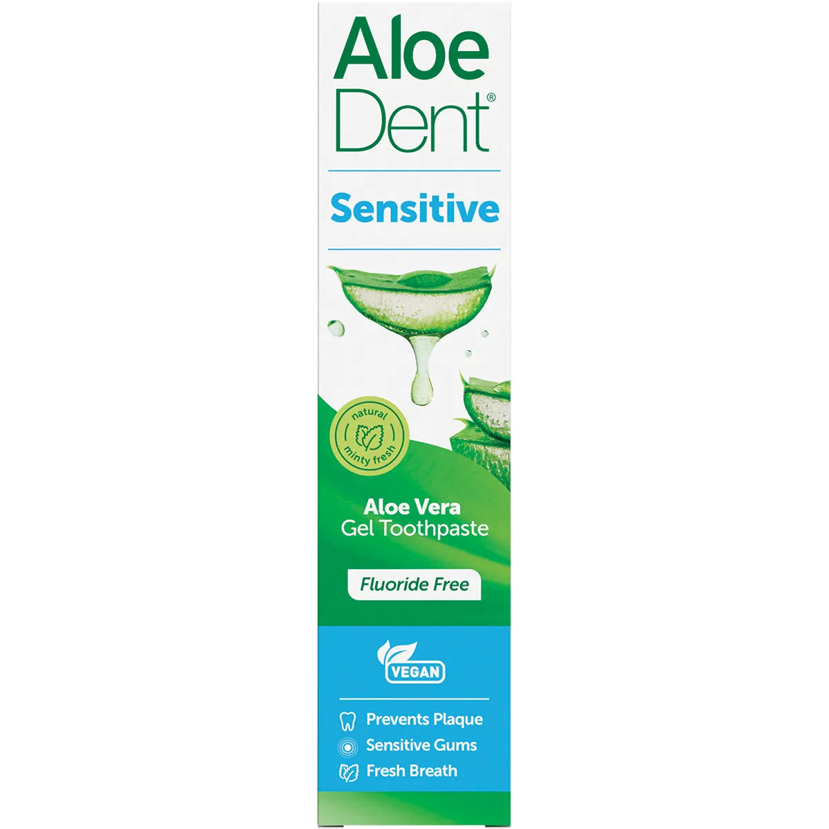 Aloe Dent Toothpaste - Fluoride Free Sensitive 100ml