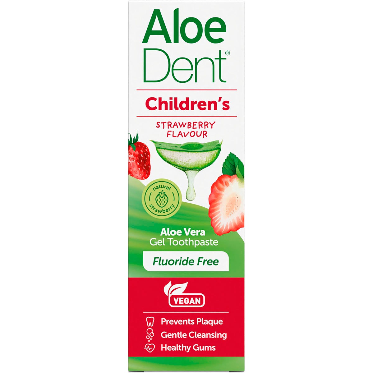 Aloedent Children's Strawberry Toothpaste 50ml