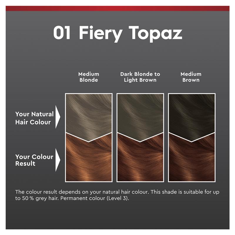 Schwarzkopf Brilliance 01 Fiery Topaz