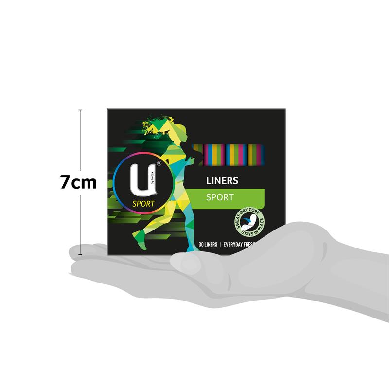 U by Kotex Sport Liners 30 Pack
