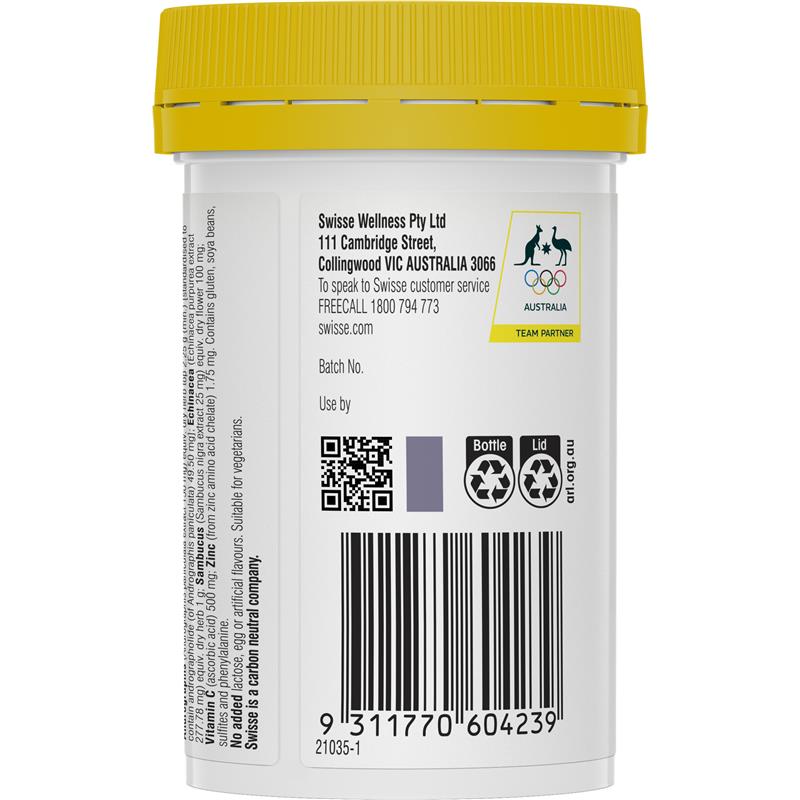 Swisse Ultiboost Immune Action Tablets 60 Tablets