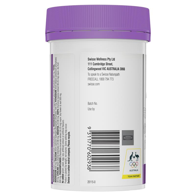 Swisse Ultiboost Magnesium + Sleep Powder Lemon & Honey 180g