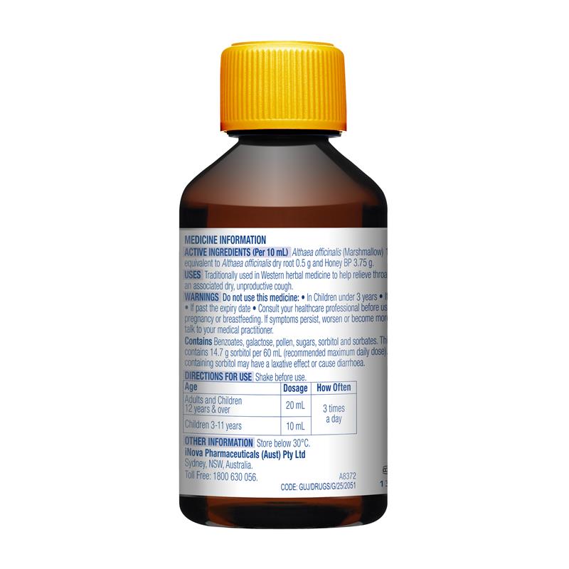 Duro-tuss Relief+ Honey Dry Cough Liquid 200ml
