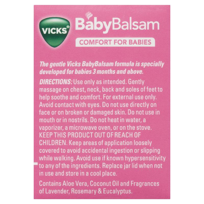 Vicks Vaporub Baby Balsam 100g