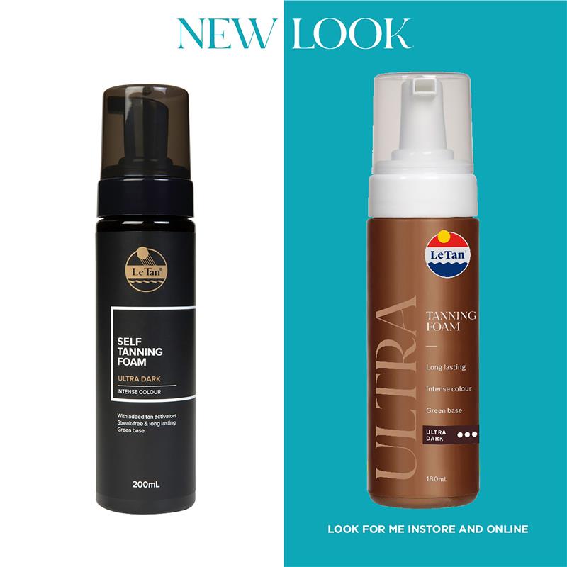 Le Tan Classic Tan Self Tanning Foam Ultra Dark 180ml