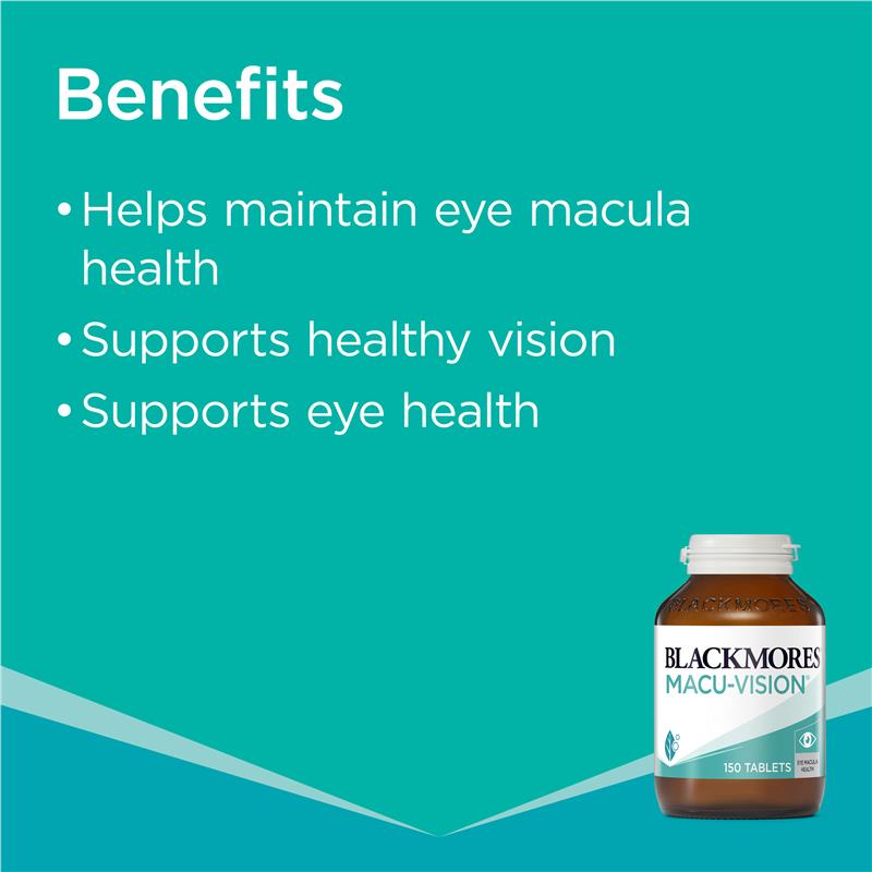 Blackmores Macu Vision 150 Tablets