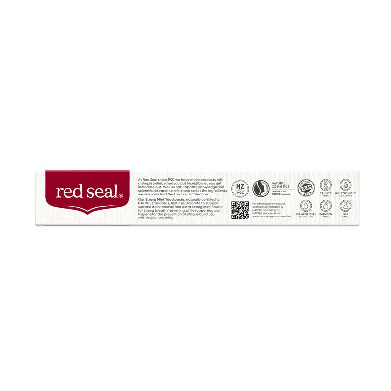 Red Seal Herbal & Mineral Strong Mint Toothpaste 100g