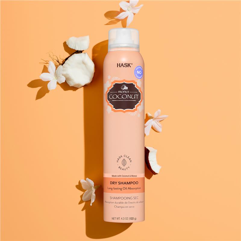 Hask Exotics Coconut Dry Shampoo 122g