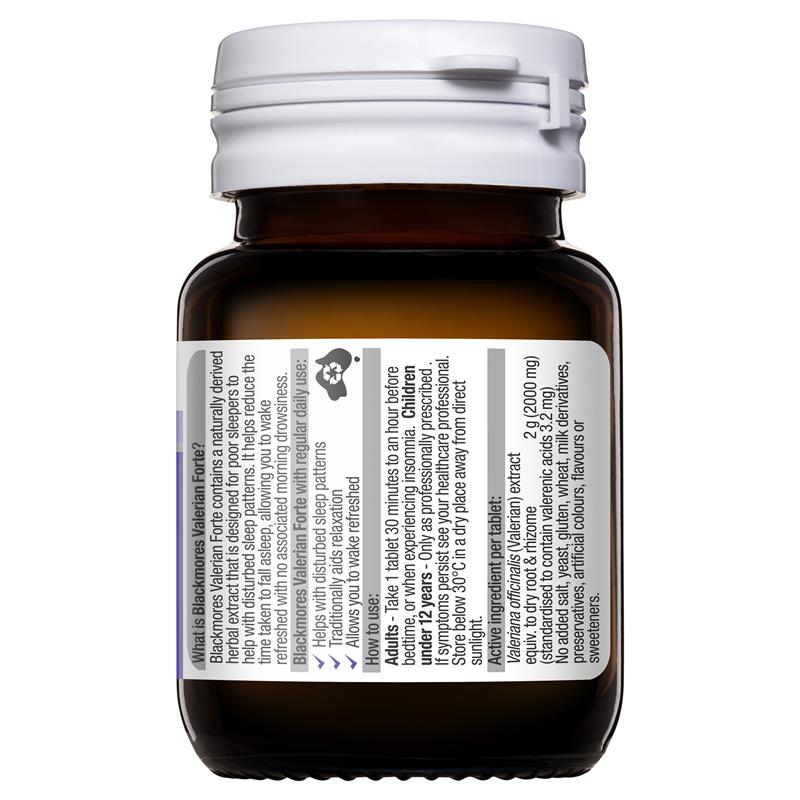 Blackmores Valerian Forte 30 Tablets