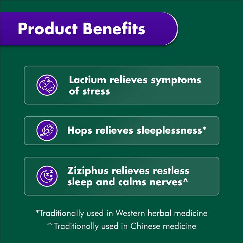 Nature's Own Complete Sleep Advanced for Stress Relief 60 Tablets