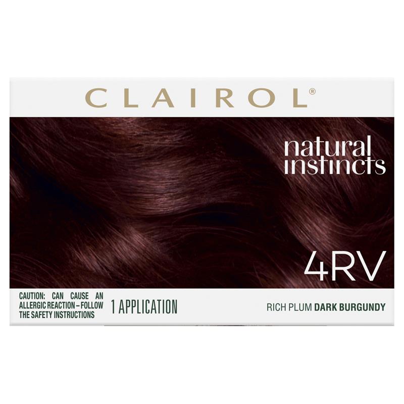 CLAIROL Natural Instincts 4RV Dark Burgundy