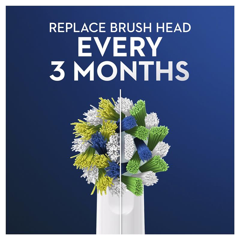 Oral B Power Toothbrush Cross Action Refills 5 Pack