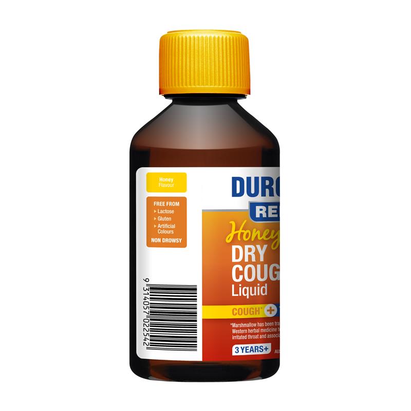 Duro-tuss Relief+ Honey Dry Cough Liquid 200ml