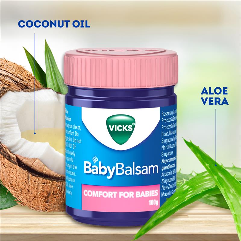 Vicks Vaporub Baby Balsam 100g
