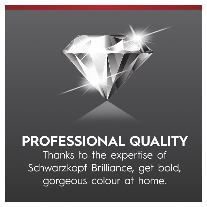 Schwarzkopf Brilliance Permanent Hair Colour 88 Dark Brown Allure