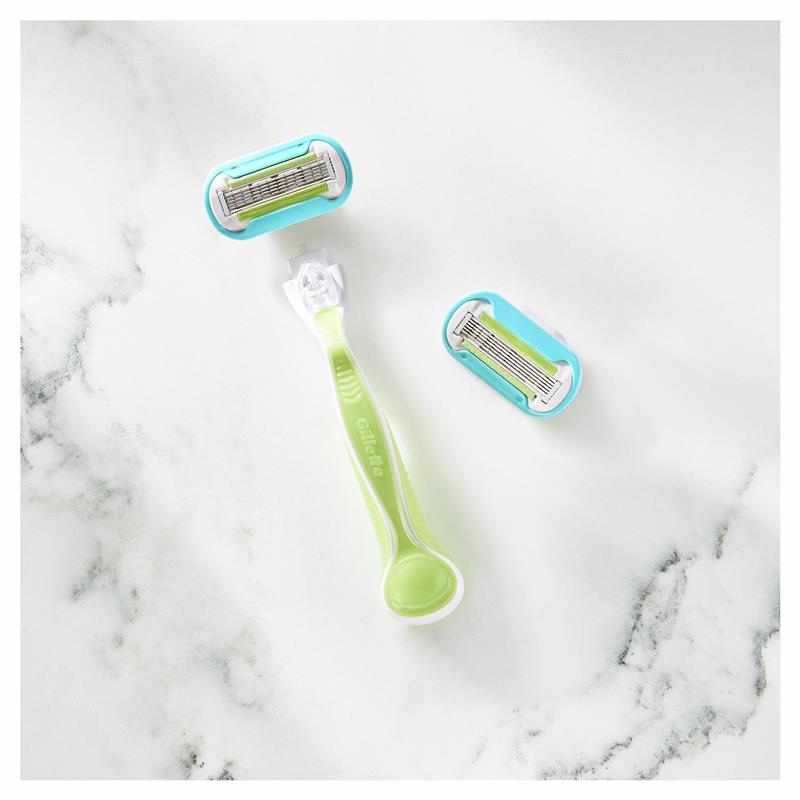 Gillette Venus Extra Smooth Razor Handle + 2 Blade Refills