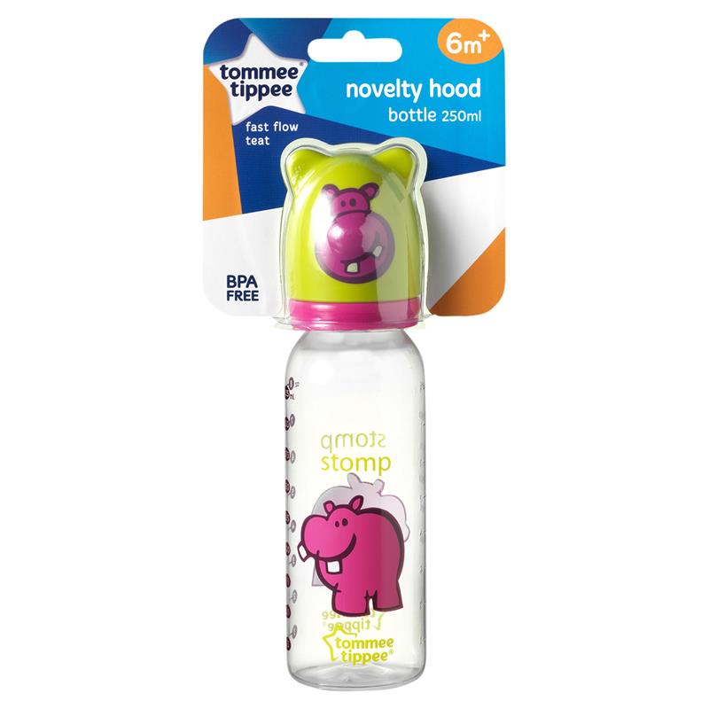 Tommee Tippee 3060 Novelty Hood Bottle 250ml