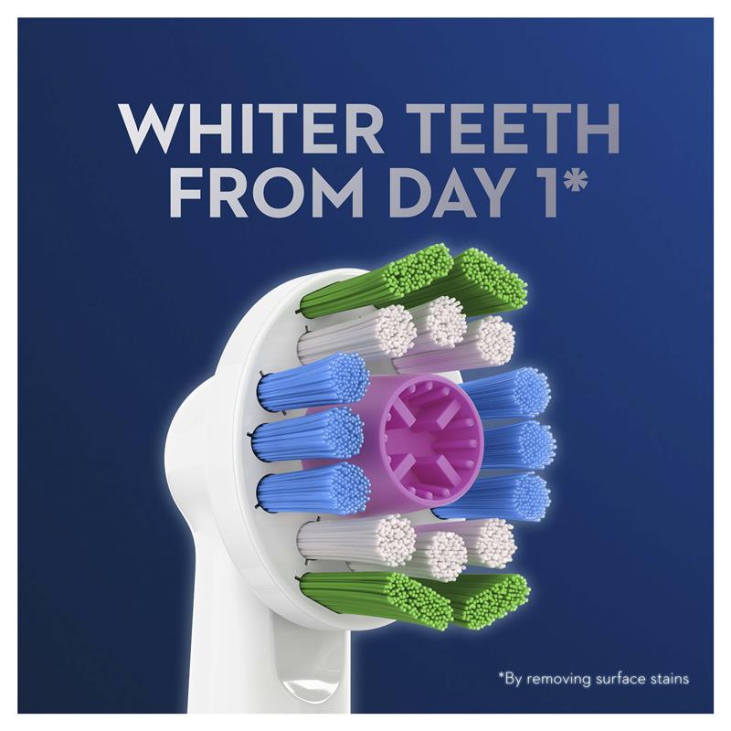 Oral B Power Toothbrush 3D White Refills 3 Pack