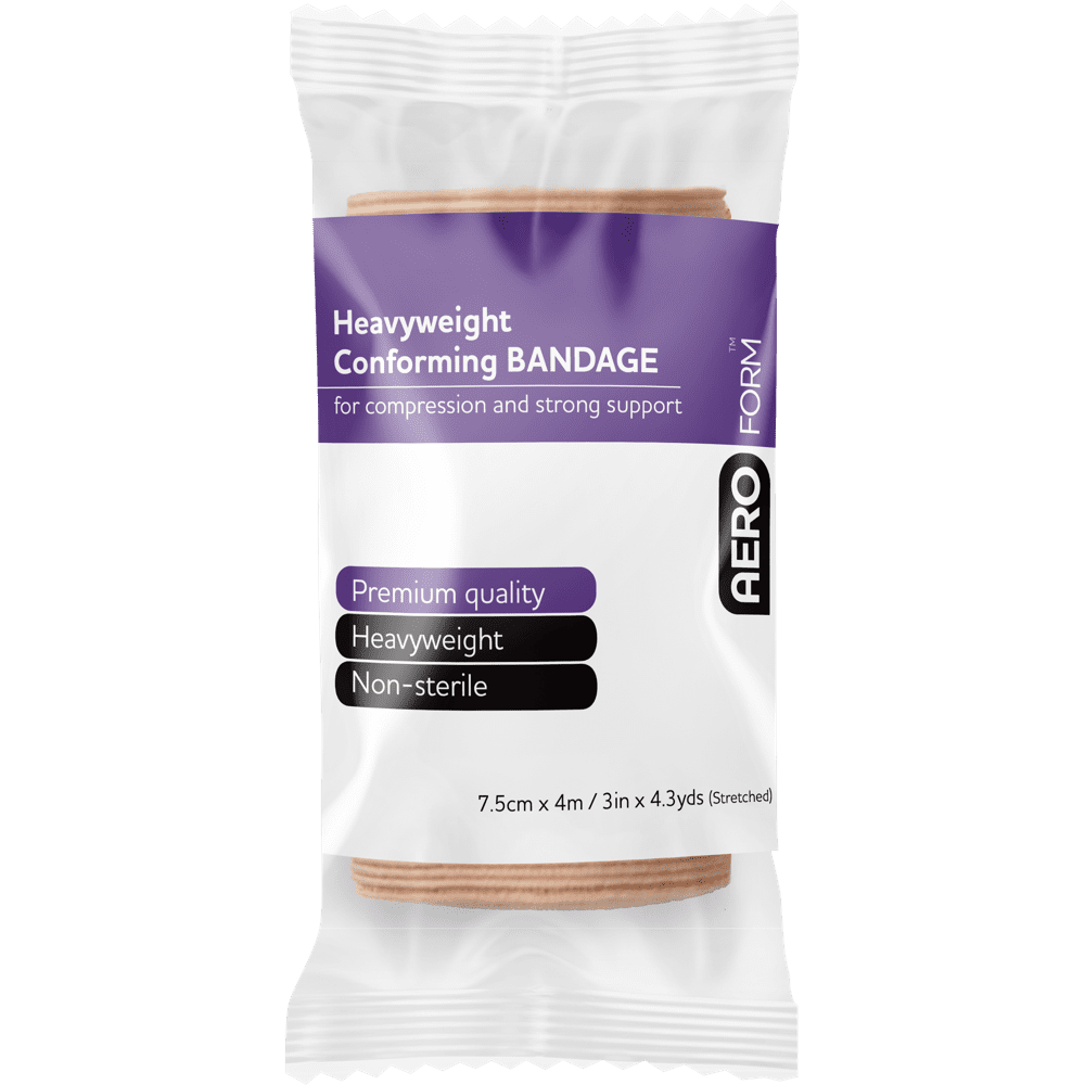 Aeroform Heavyweight Conforming Bandage 7.5cm X 4m