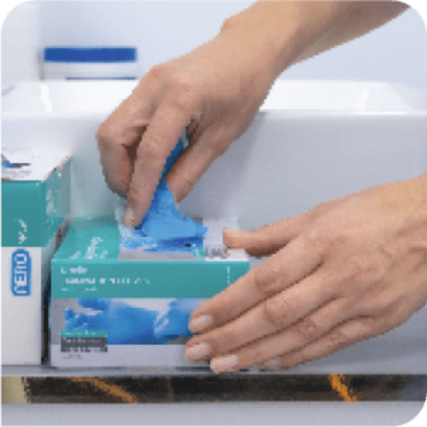 Aeroglove Large Nitrile Powder-free Gloves 100pk