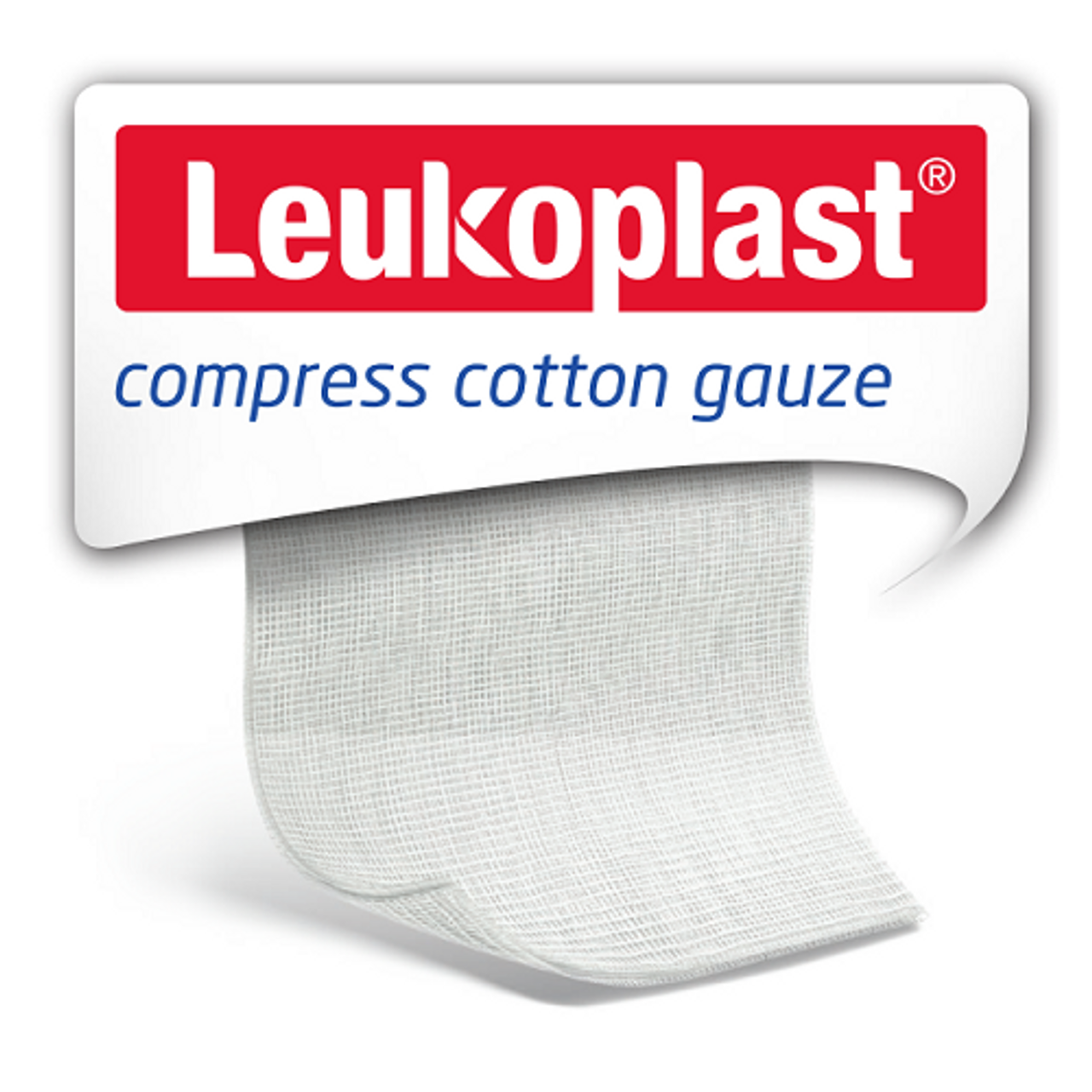 Leukoplast Compress Cotton Gauze 5 X 5cm 100 Pack