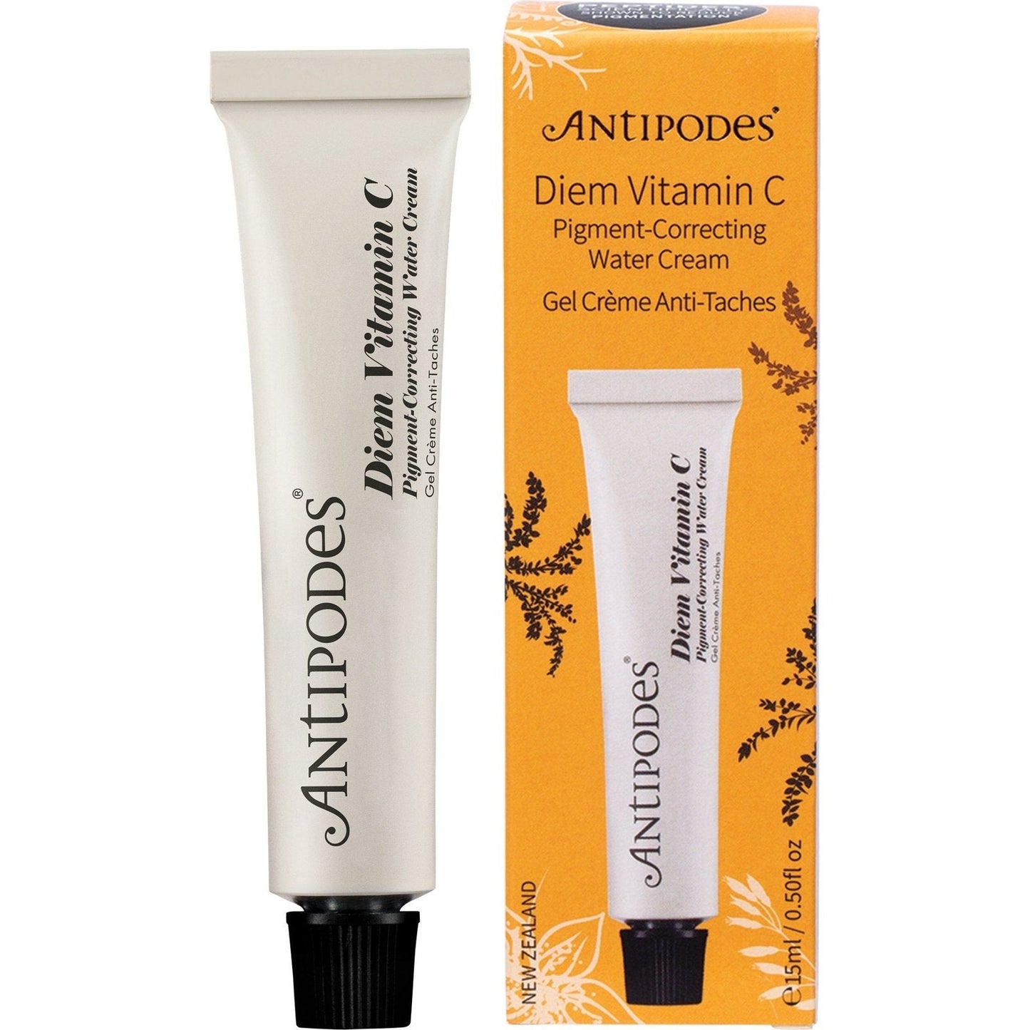 Antipodes Diem Vitamin C Pigment-correcting Water Cream Mini 15ml