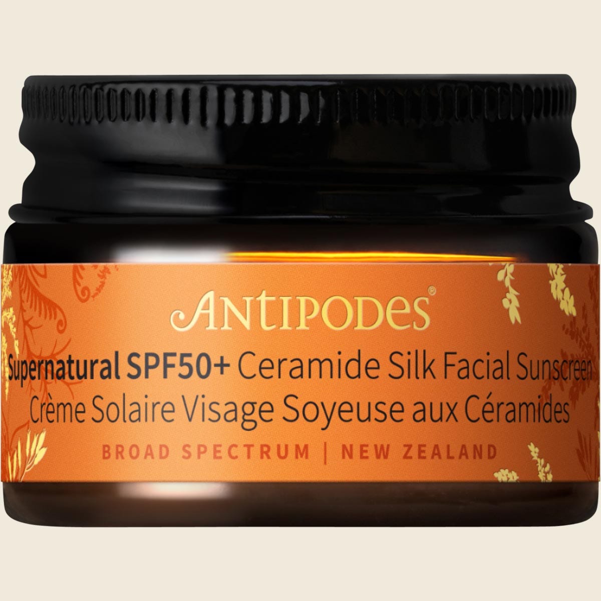 Antipodes Supernatural Spf50+ Ceramide Silk Facial Sunscreen Mini 15ml