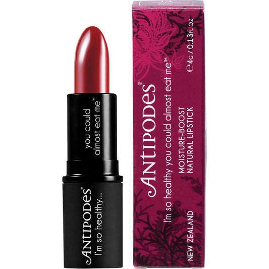 Antipodes Moisture-boost Natural Lipstick Oriental Bay Plum 4g