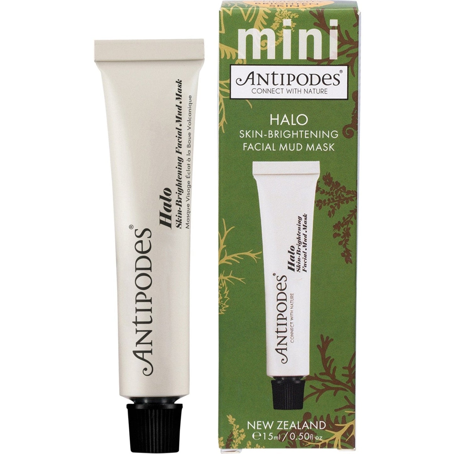 Antipodes Halo Skin-brightening Facial Mud Mask Mini 15ml