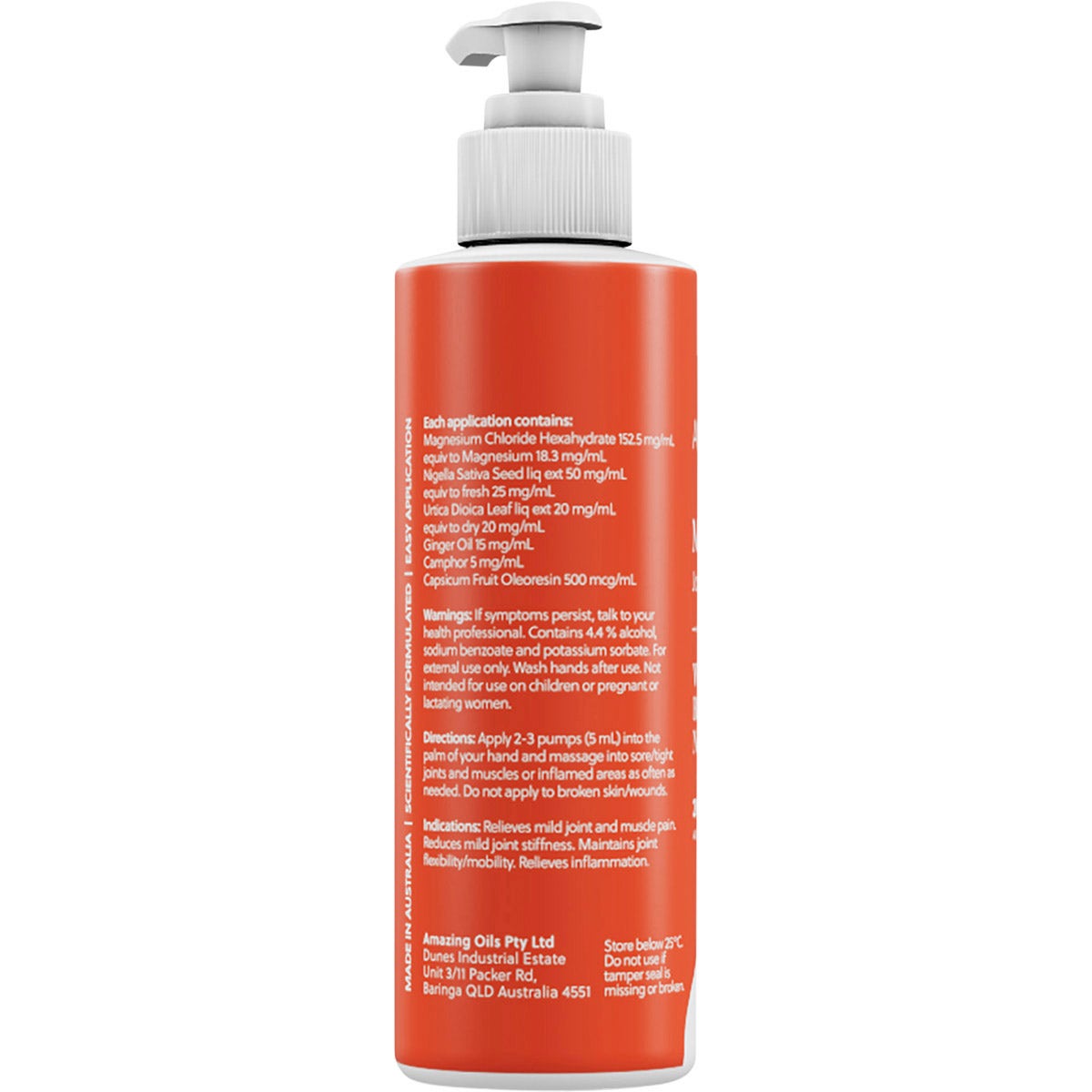 Amazing Oils Magnesium Joint Lotion 200ml