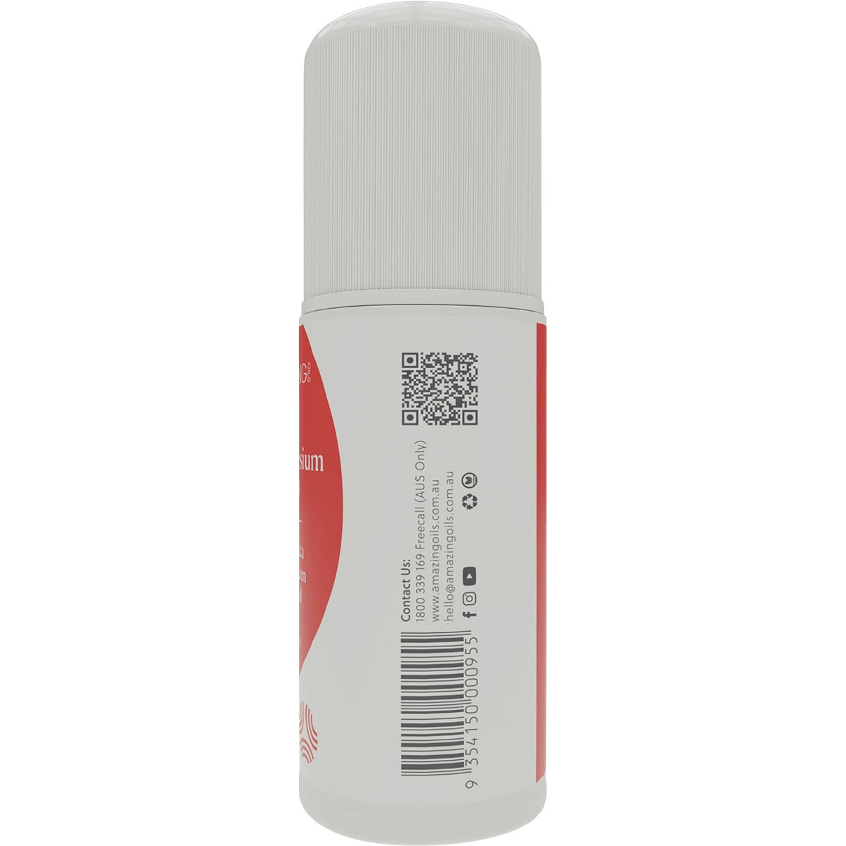 Amazing Oils Magnesium Active Gel Roll-on Arnica,wintergreen,menthol 60ml