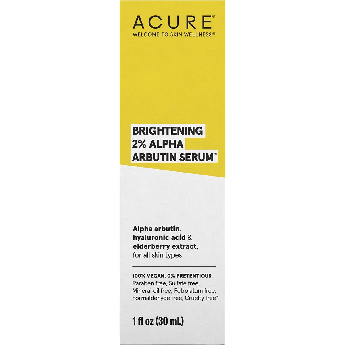 Acure Brightening 2% Alpha Arbutin Serum 30ml