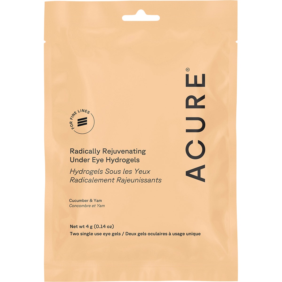 Acure Radically Rejuvenating Under Eye Hydrogels 4g