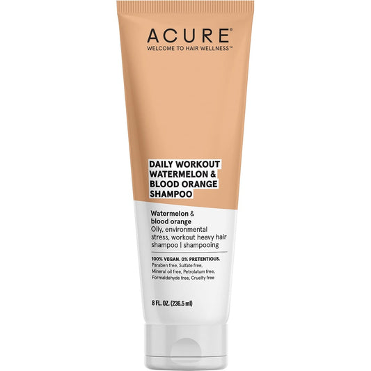 Acure Daily Workout Watermelon & B/orange Shampoo 236ml