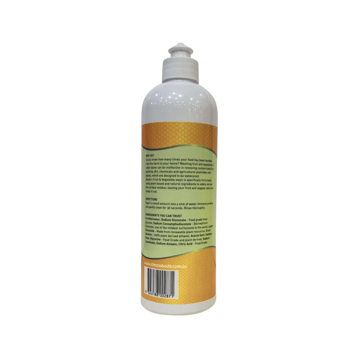 Abode Fruit & Veggie Wash 500ml