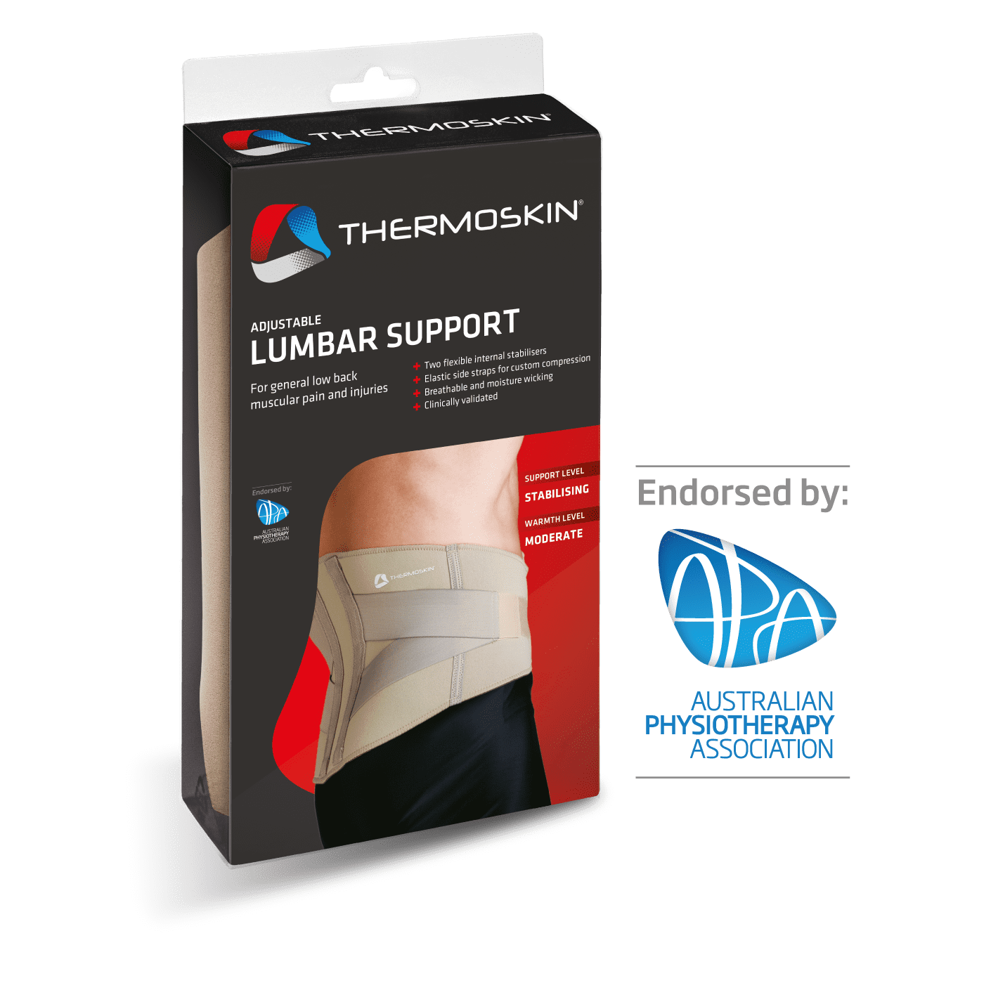 Thermoskin Adjustable Lumbar Support