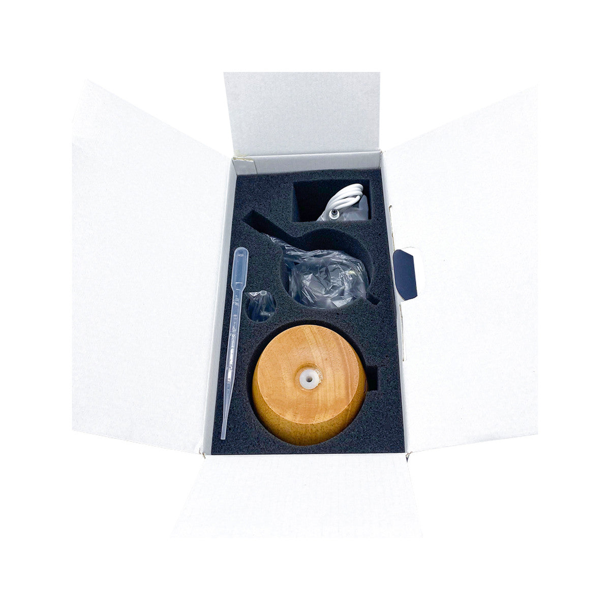 Amrita Court Nebuliser (Diffuser) Wooden Base Celeste