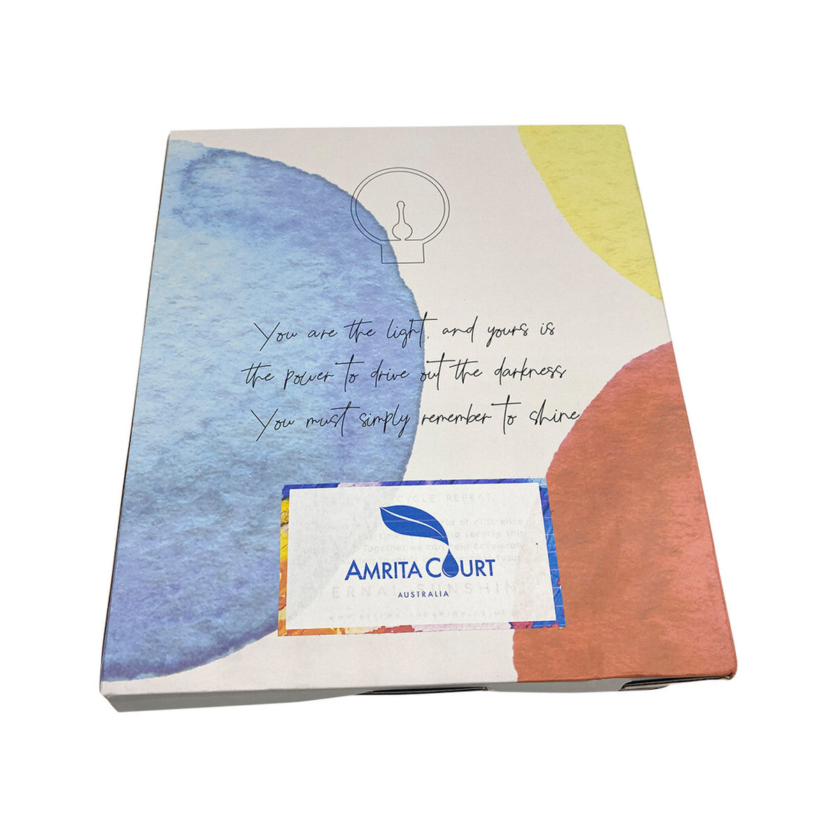 Amrita Court Nebuliser (Diffuser) Wooden Base With Ring Light Luna