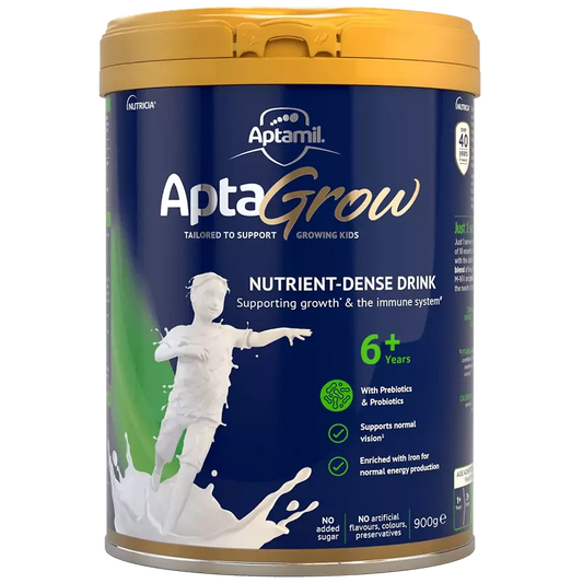AptaGrow Nutrient-Dense Milk Drink From 6+ Years 900g