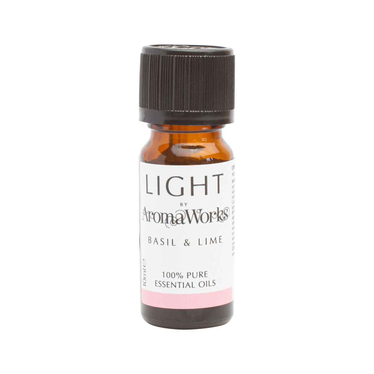Aromaworks Light 100% Pure Essential Oil Blend Basil & Lime 10ml
