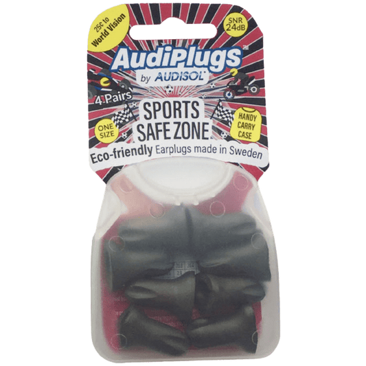 Audiplugs Sports Safe Zone 4 Pairs