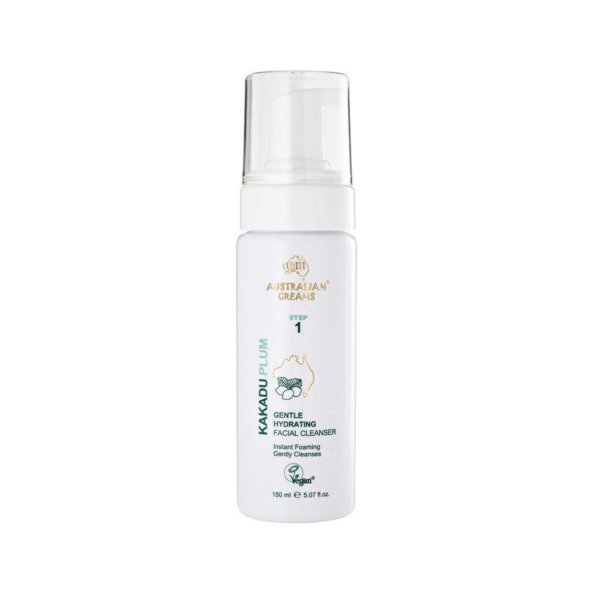 Australian Creams Kakadu Plum Gentle Hydrating Facial Cleanser 150ml