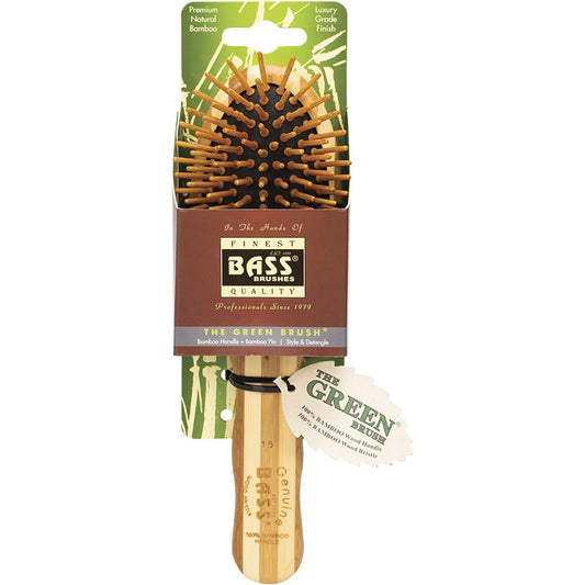 Bass Brushes Bamboo Hair Brush Small Oval 1