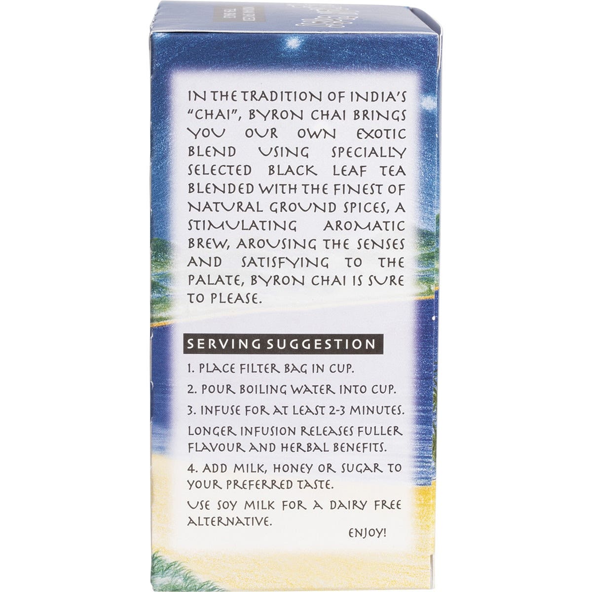 Byron Chai Indian Spiced Tea Bags 25